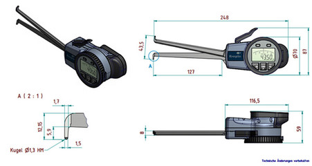 G313內(nèi)卡規(guī) 德國(guó)進(jìn)口精工，品質(zhì)與工藝的完美結(jié)合